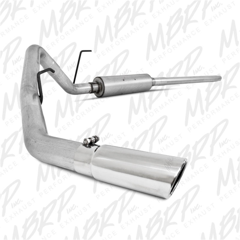 MBRP 2004-2008 Ford F150 EC/CC-SB Cat Back mono-face