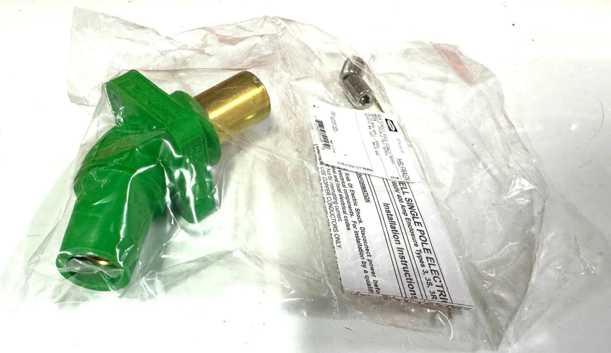 400 AMP HUBBELL SERIES 16 CAMLOCK DEVICE PANEL ANGLE RECEPT FEMALE 600V HBLFRAGN Hubbell