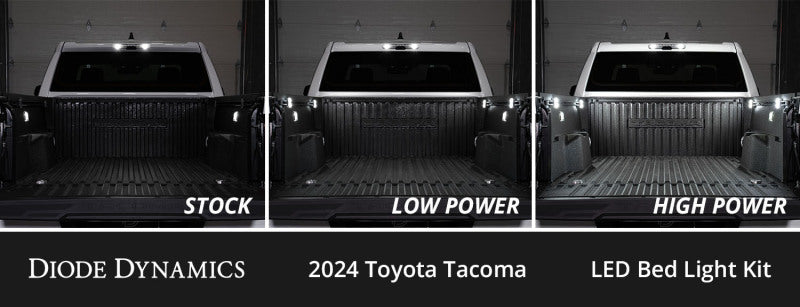 Kit d'éclairage de caisse à LED Diode Dynamics Stage Series pour Toyota Tacoma - Blanc diffus