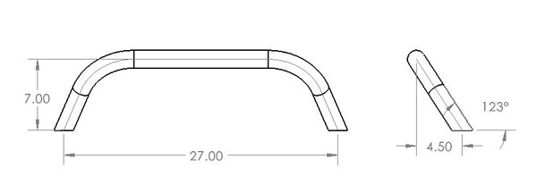 Miter Cut DIY Bull Bar