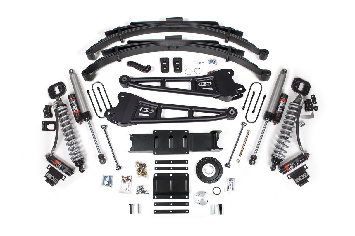 6 Inch Lift Kit w/ Radius Arm | FOX 2.5 Coil-Over Conversion - Performance Elite | Ram 3500 (13-18) 4WD | Diesel BDS Suspension