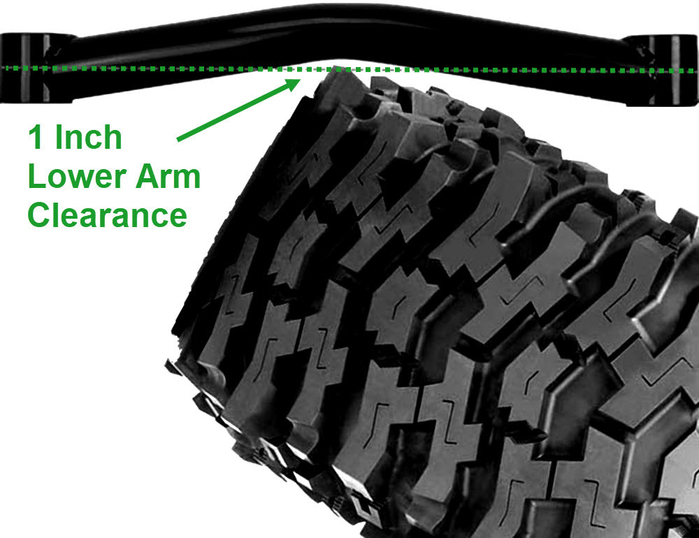 1994 - 2013 Dodge Ram 1500/2500/3500 High Clearance Control Arms for Stock to 7" Lifted Trucks Stryker Off Road Design