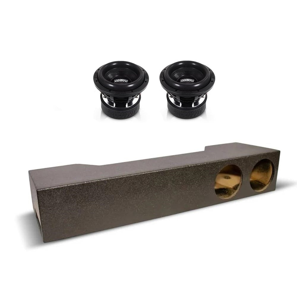 (2) Sundown Audio SA8 v.3 & Dodge Crew Cab 19-25 Dual 8" Subwoofer Box Combo Sundown Audio