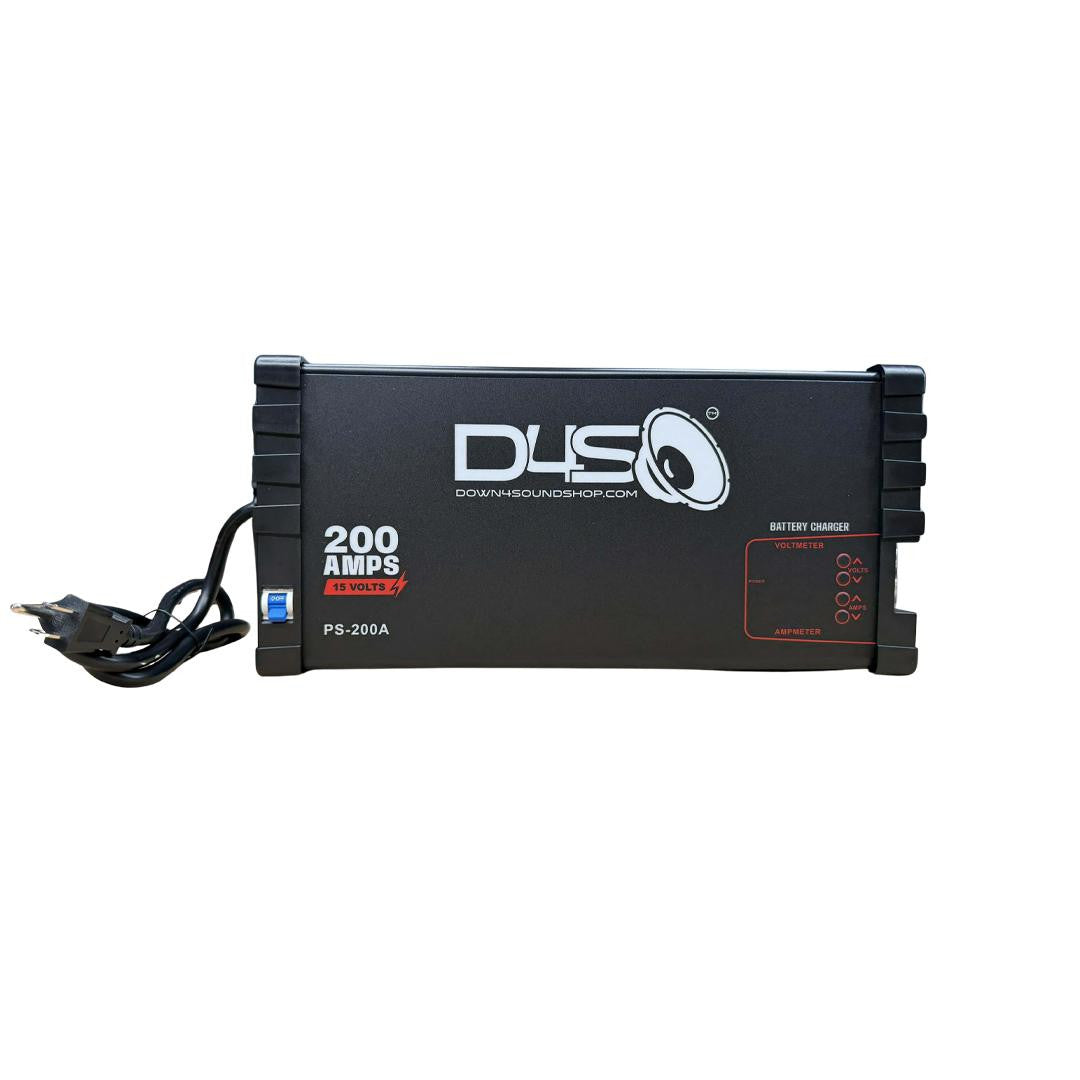 Down4Sound 200A 12V Smart Power Supply & Battery Charger (13.8V–15V Output) Down4Sound