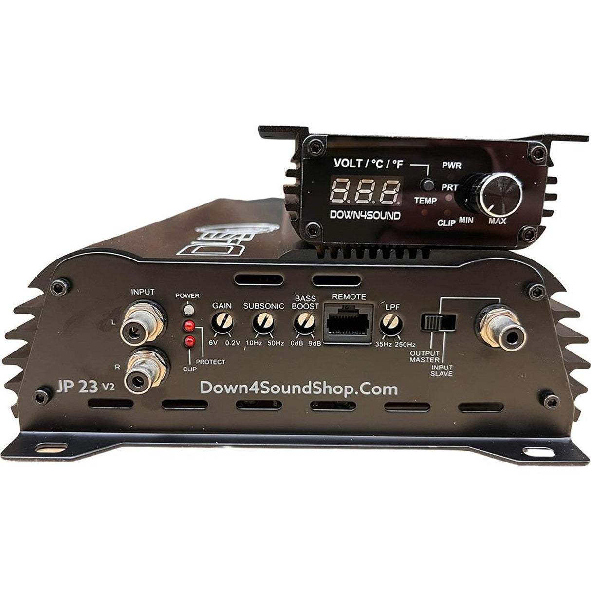 (OPEN BOX) - Down4Sound JP23 v2 2800W RMS Class D Monoblock Amplifier - Purple