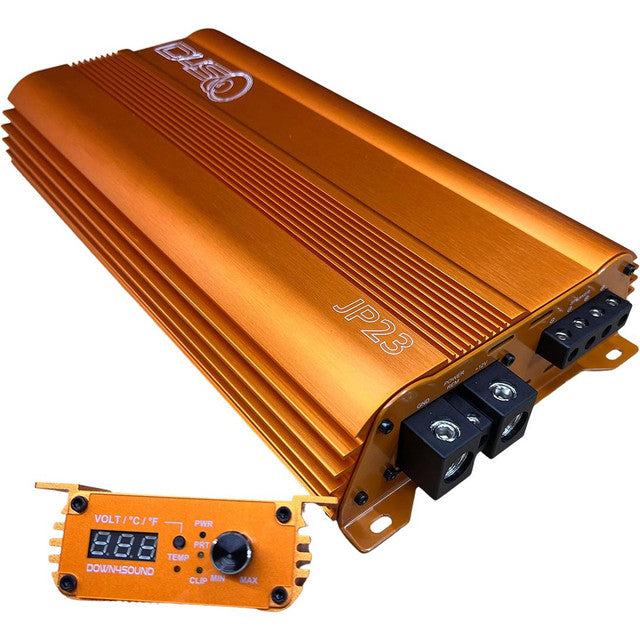 (OPEN BOX) - Down4Sound JP23 v2 2800W RMS Class D Monoblock Amplifier - Purple Down4Sound