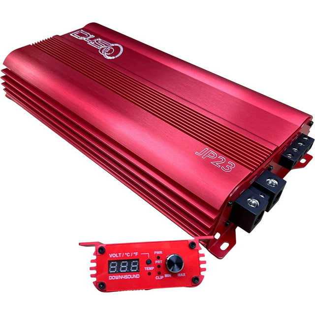 (OPEN BOX) - Down4Sound JP23 v2 2800W RMS Class D Monoblock Amplifier - Purple Down4Sound