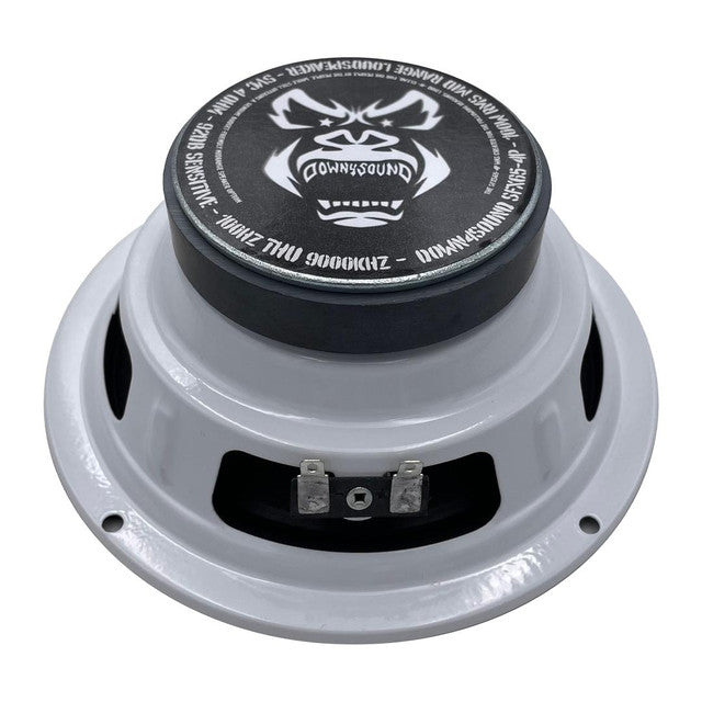 Down4Sound SFX65-4P 6.5" 200W RMS Midrange Speakers w/ Bullet 4-Ohm (Pair) Down4Sound