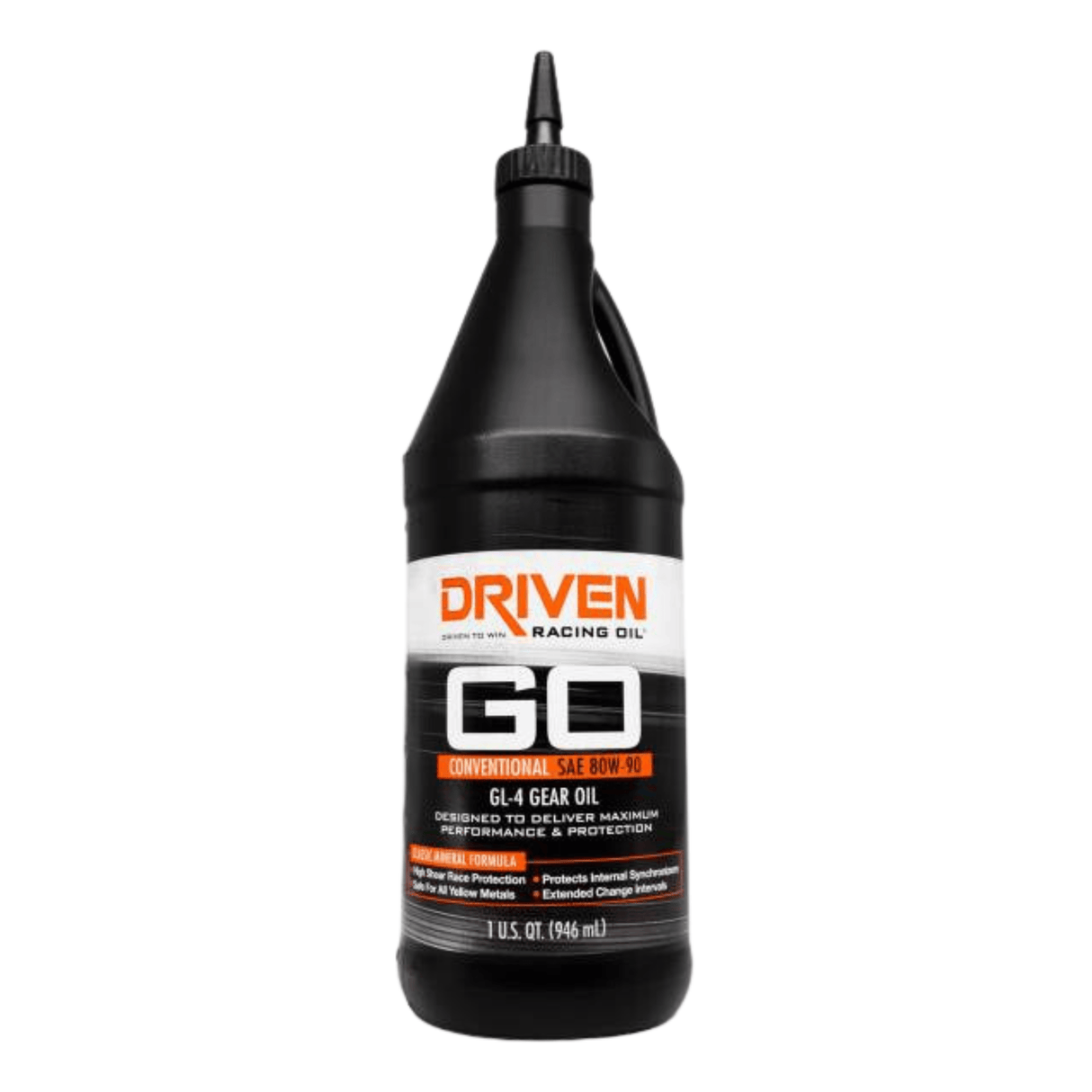 Driven Racing Oil GO 80W-90 Conventional GL-4 Gear Oil (04530)