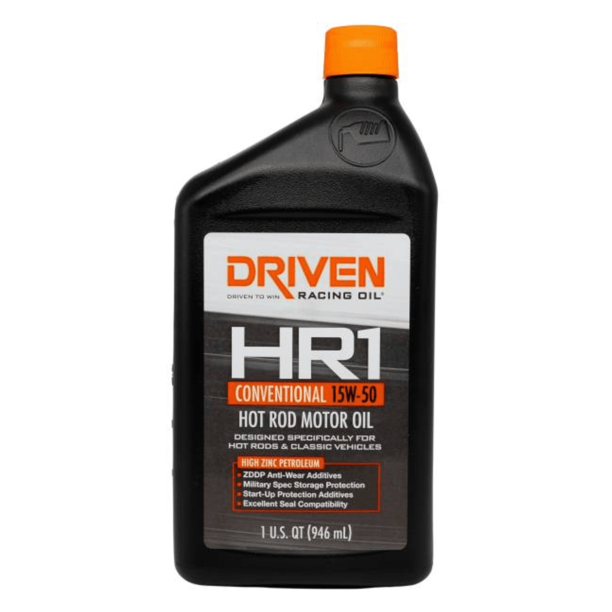Driven Racing Oil HR1 15W-50 Conventional Hot Rod Oil (02106)