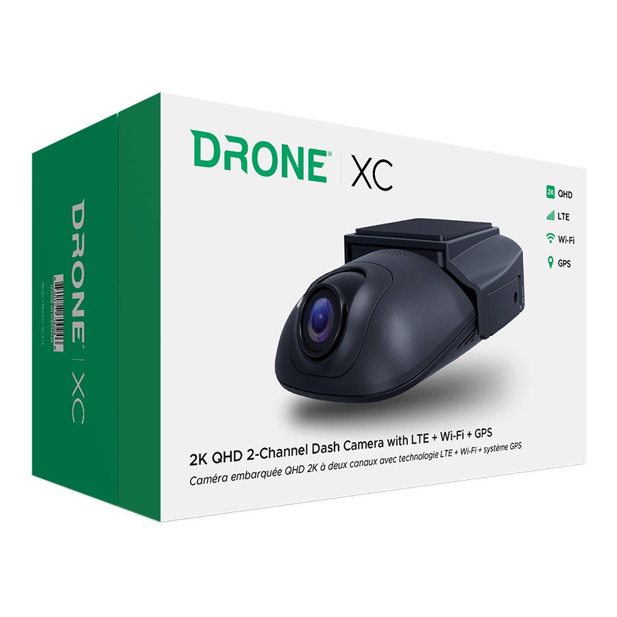 Compustar Drone XC-LTE 2K QHD Dash Cam with LTE Wi-Fi and GPS