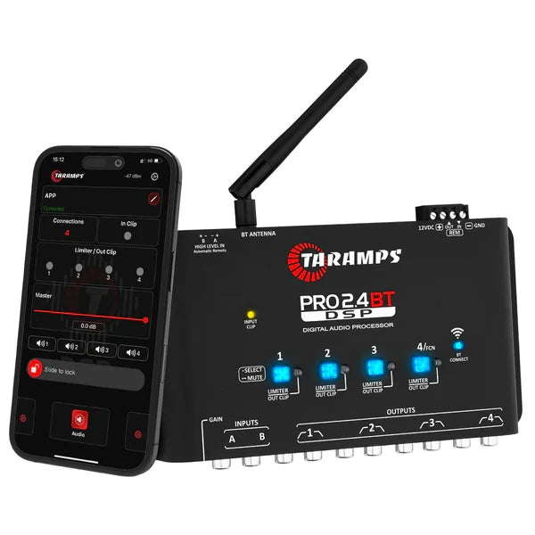 Taramps PRO 2.4 BT Bluetooth Audio Processor Taramps