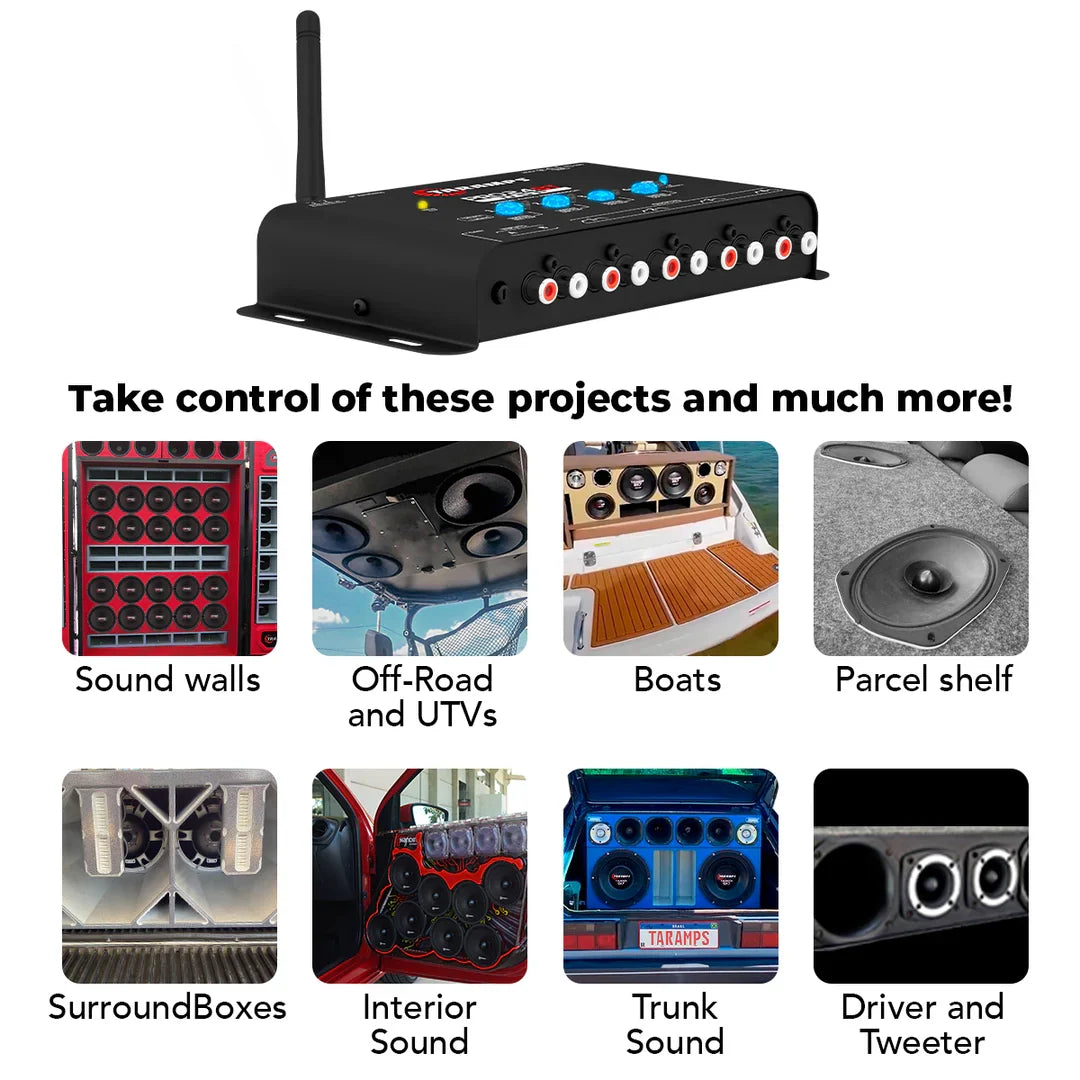 Taramps PRO 2.4 BT Bluetooth Audio Processor Taramps