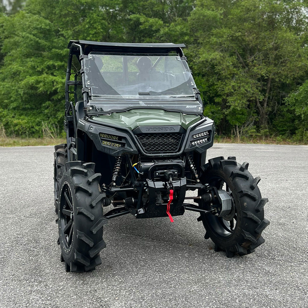 Dual Wide 8" LED Headlights for Honda Pioneer 500 Vessel Powersports