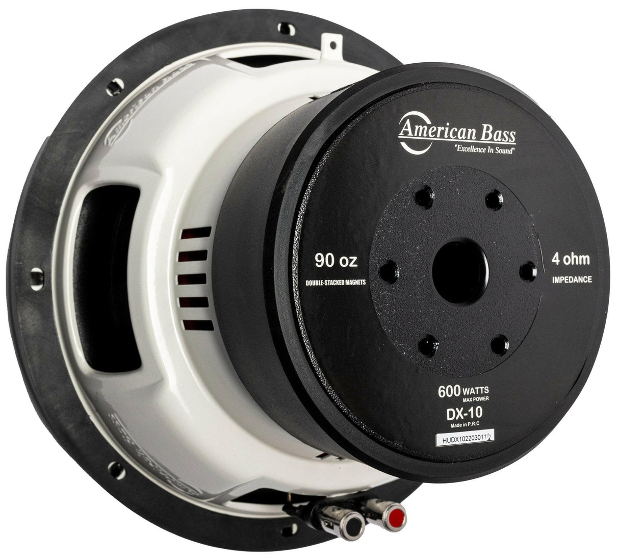 DX 10″ Car Subwoofer | 300 Watts RMS | Single Voice Coil 4 Ohm