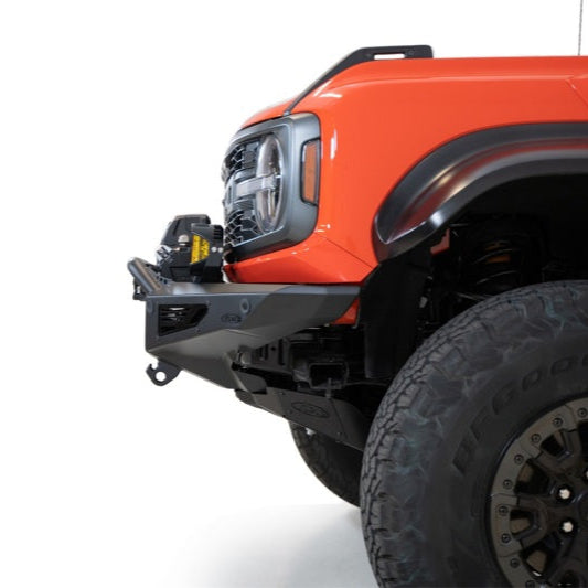 Addictive Desert Designs Raptor Rock Fighter Front Bumper with Universal Light Mounts | 2022+ Ford Bronco Raptor