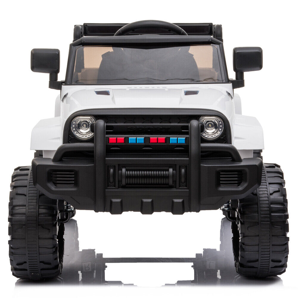 Electric Dual Drive Kids Ride On Car with Remote Control - Battery Powered Toy Vehicle
