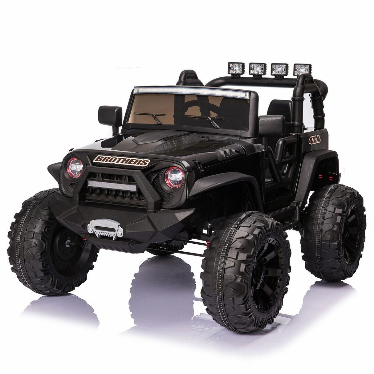 12V Electric Kids Ride On Car with Music and Fashionable Design - Powered by 7Ah Battery
