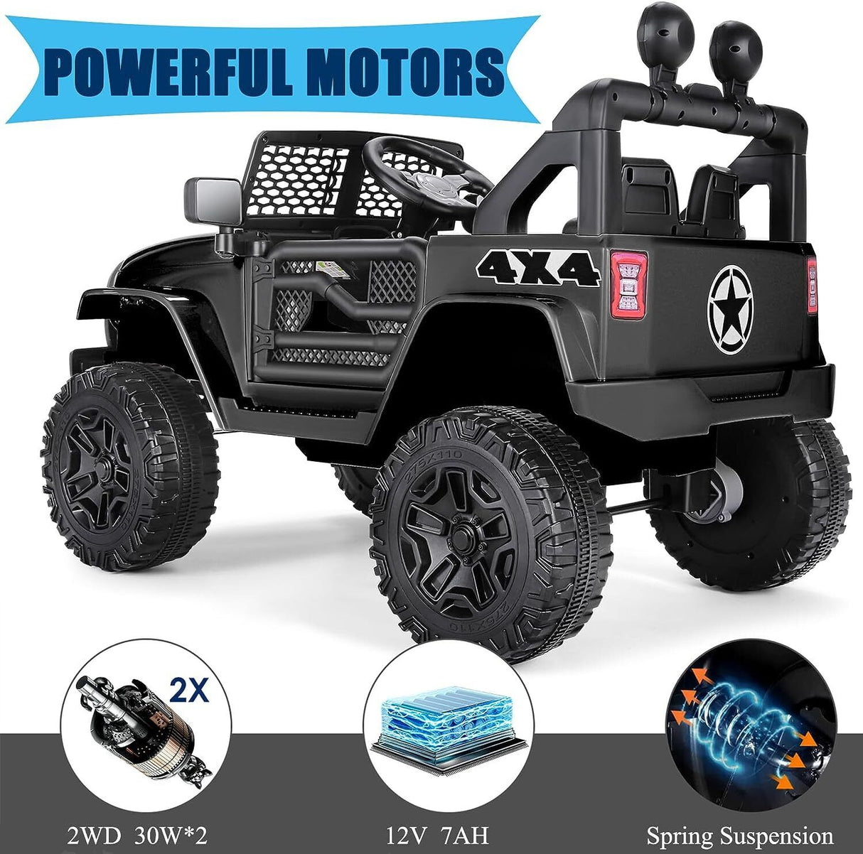 Remote Control Lamborghini Electric Car for Kids - 24/12V Ride-On Truck MagicCars