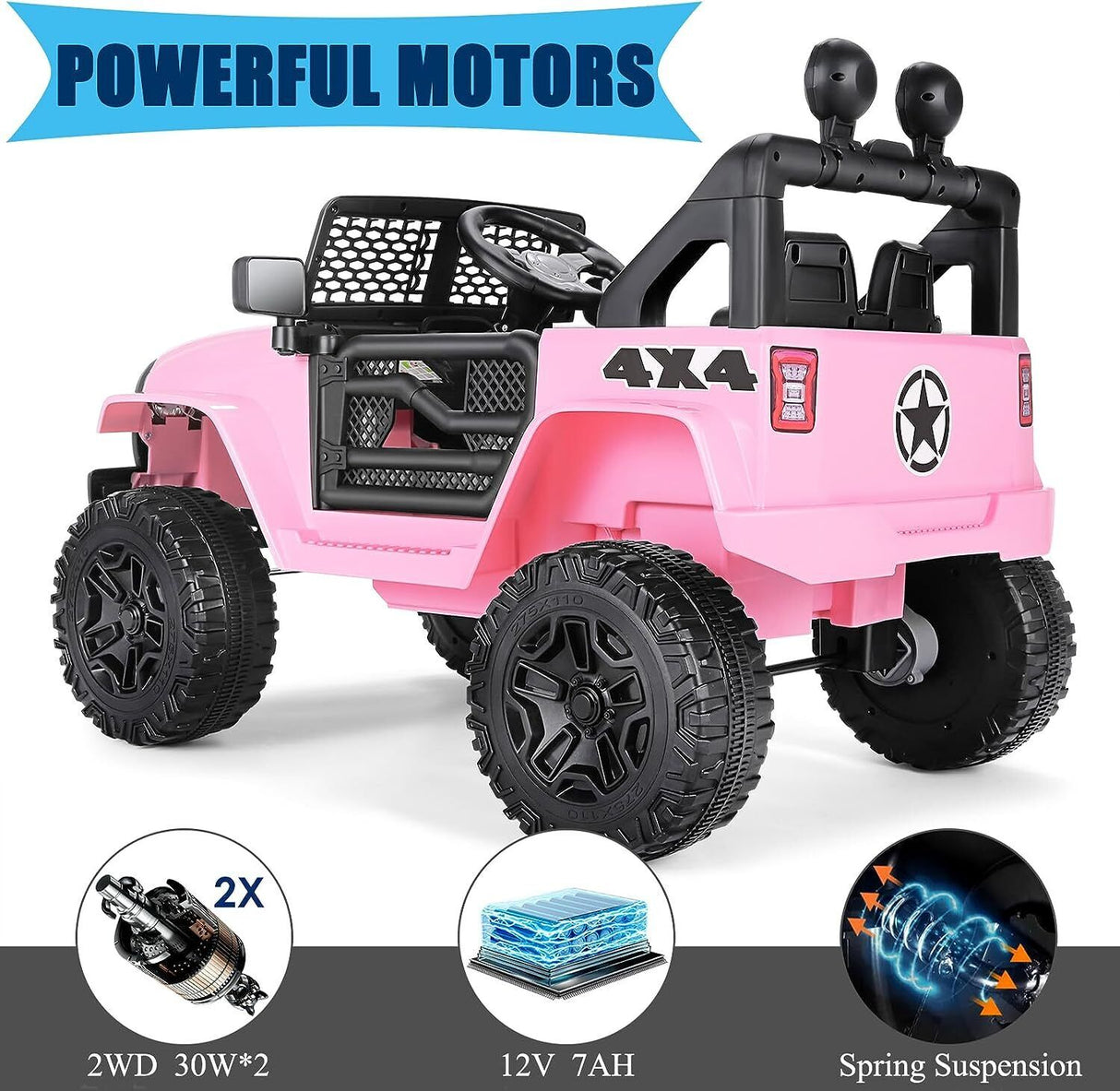 Kids Ride-On Lamborghini Electric Car with Remote Control - 24/12V