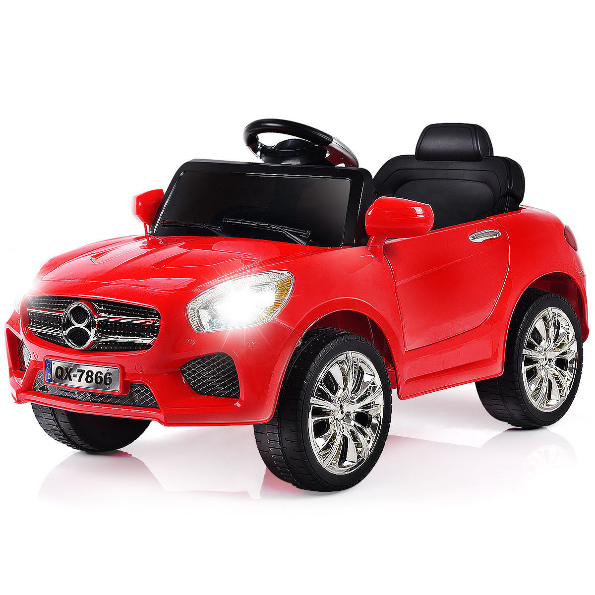 Electric Ride-On Sports Car Toy for Kids - Battery-Powered Coche De Juguete Para Montar