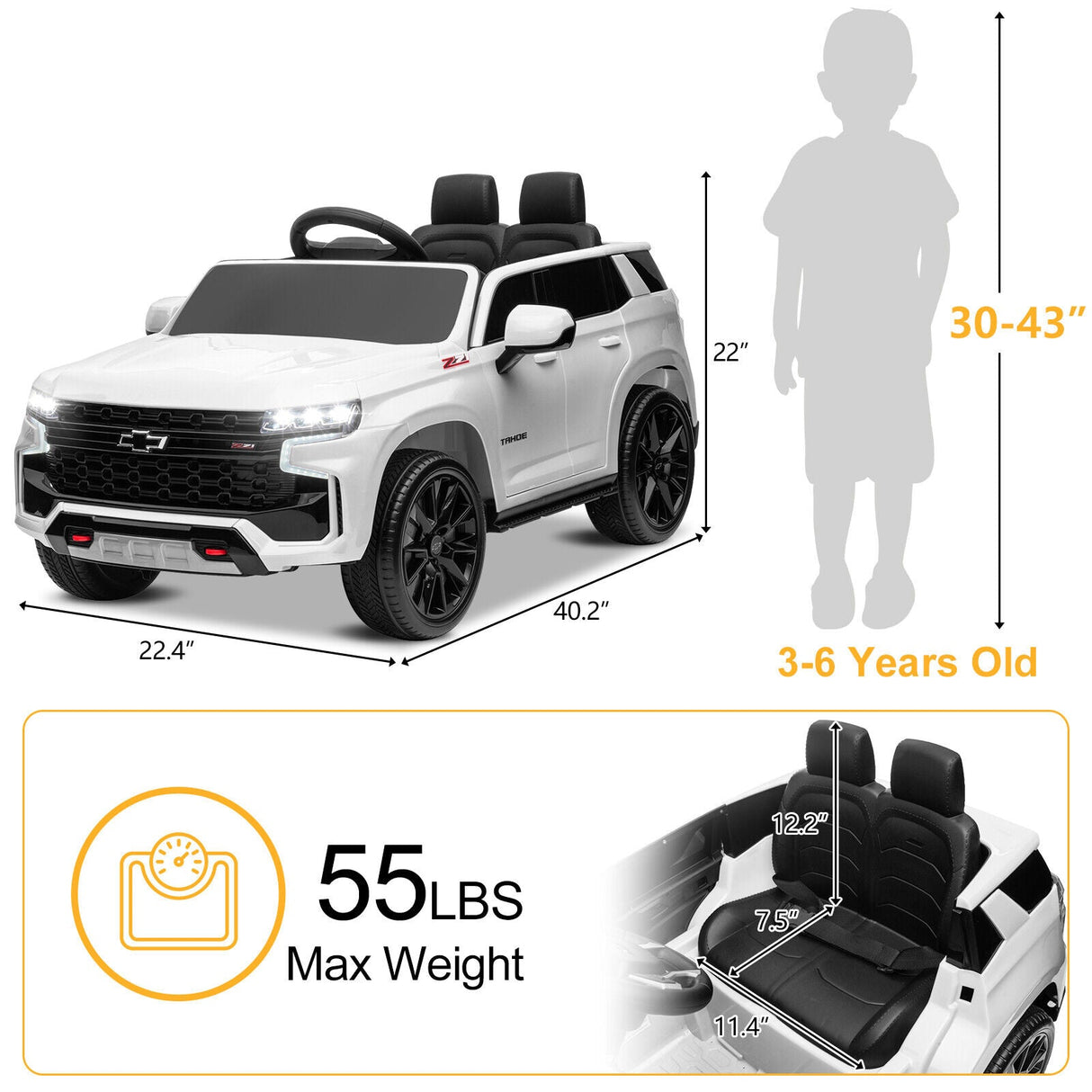 Electric Ride-On SUV for Kids Ages 3-8: The Perfect Adventure Vehicle!