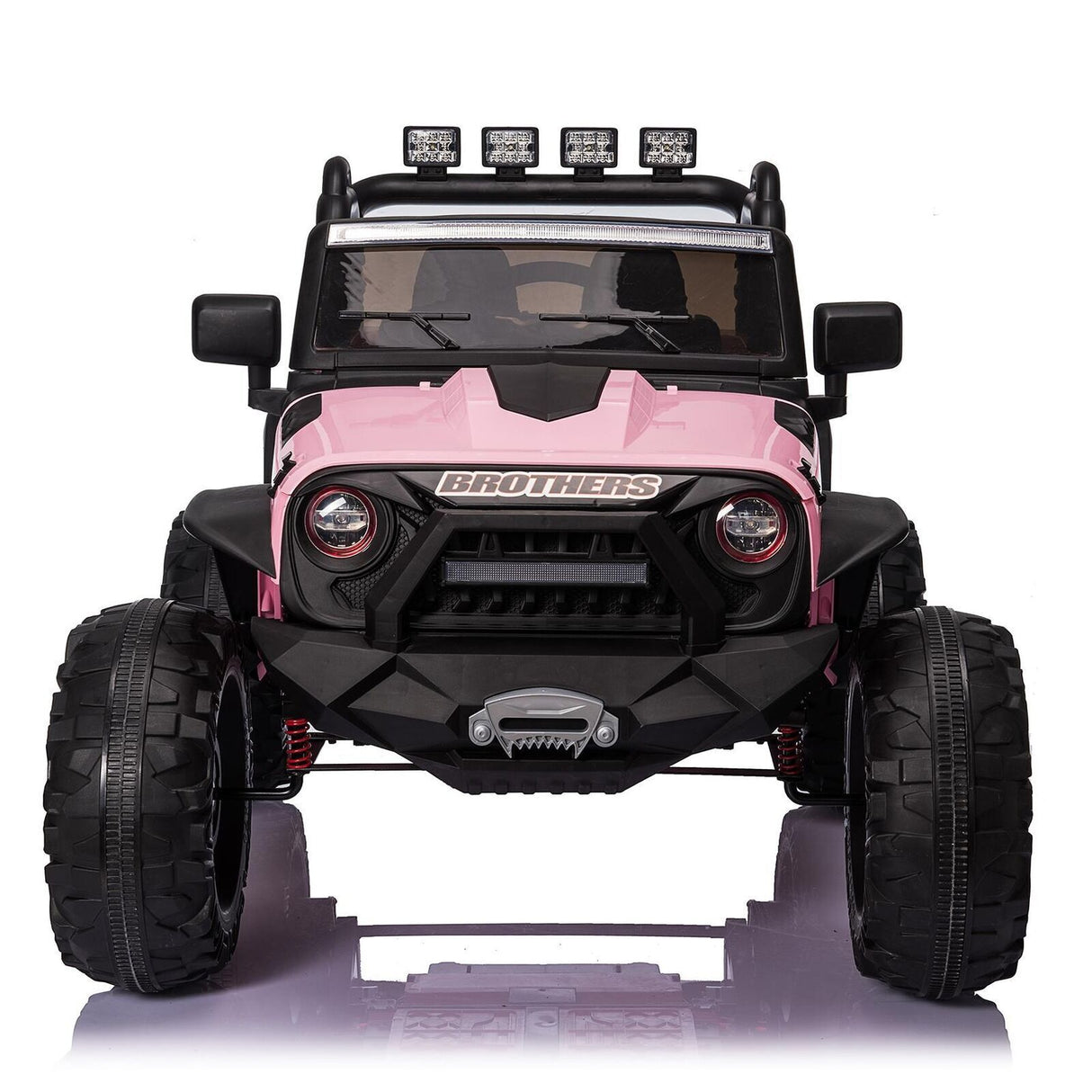 Premium 24V Electric Kids Ride-On Truck with MP3, LED Lights, Remote Control, and 2 Seats - 400W