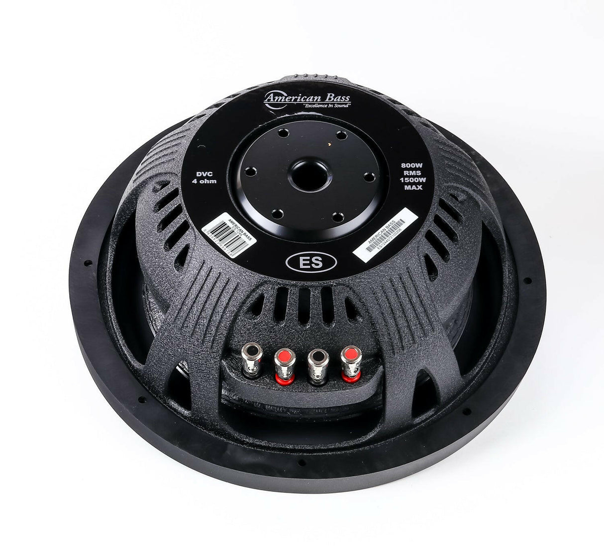 ES 12″ Car Subwoofer | 800 Watts RMS | Dual Voice Coil 2 Ohm or 4 Ohm (Shallow Mount)