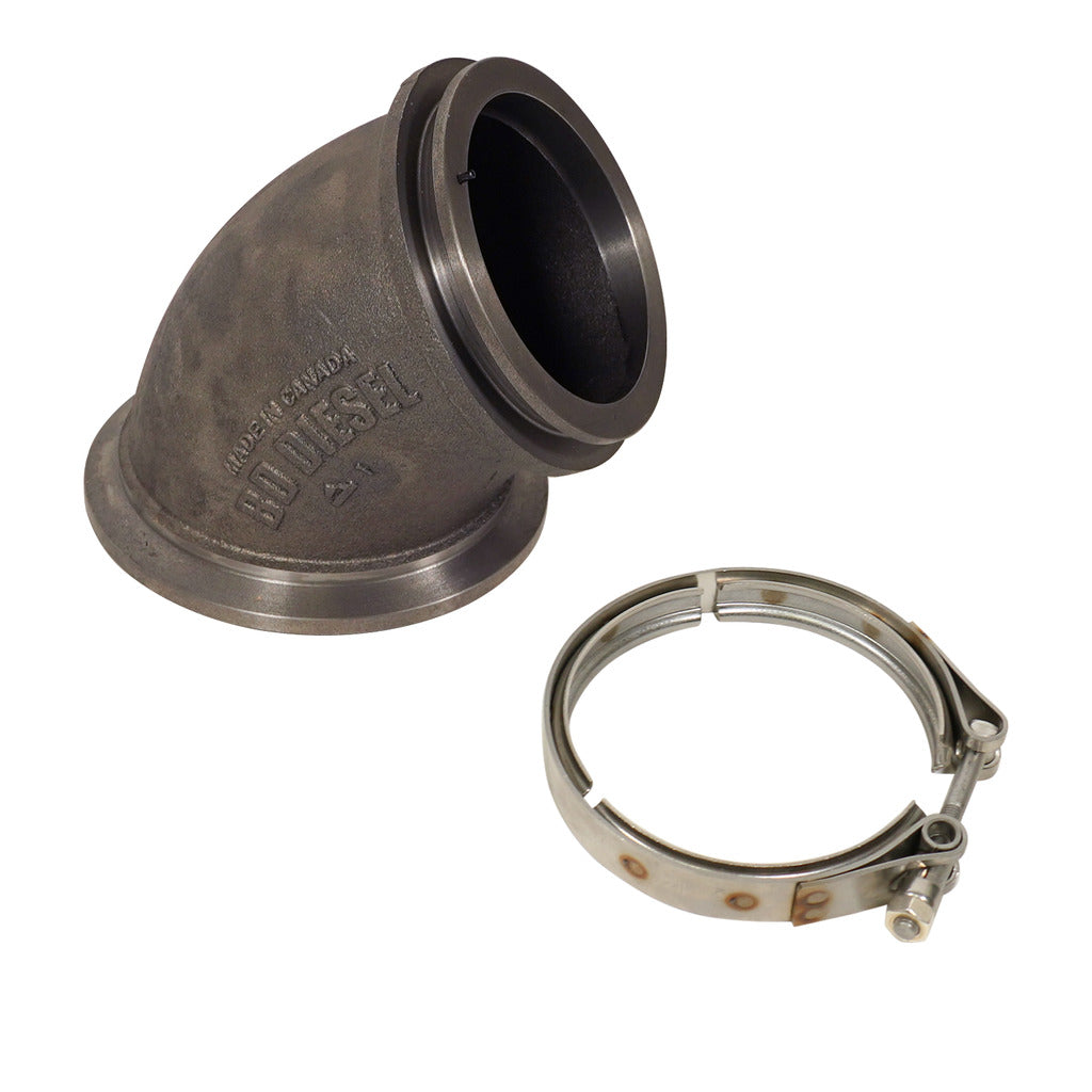 Exhaust Elbow, Turbo Cast - Dodge 6.7L Cummins 2007.5-2012