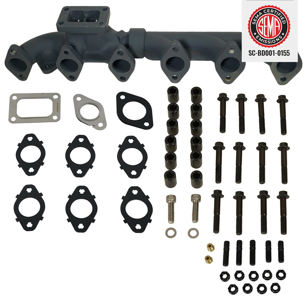 EXHAUST MANIFOLD KIT DODGE/RAM 6.7L CUMMINS 3500/4500/5500 CAB & CHASSIS 2007.5-2012