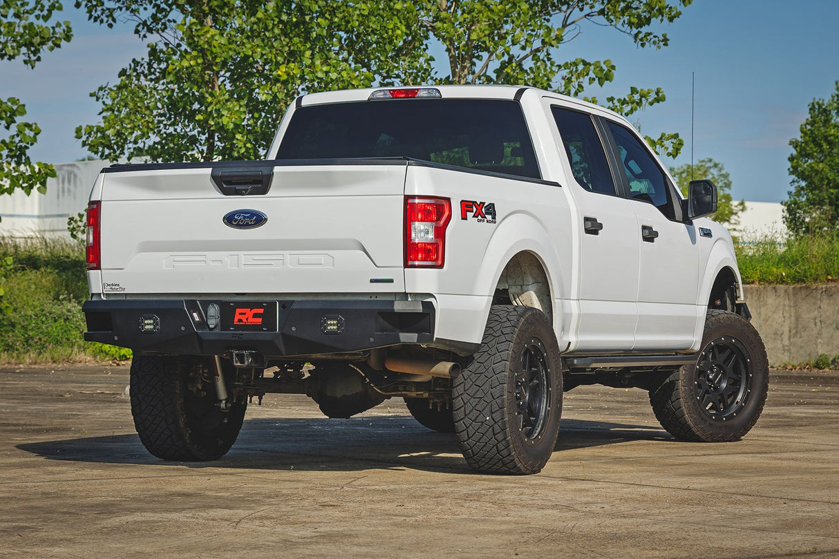 Rough Country Multi-Color LED Running Boards for Ford Crew Cab