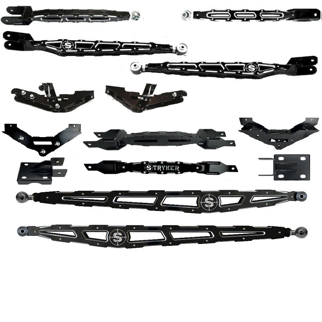 10" to 14" F250 F350 LONG ARM 4-Link Lift Upgrade for 2011-2016 Super Duty Stryker Off Road Design