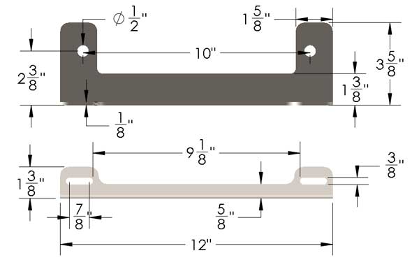 Fairlead LED Mount