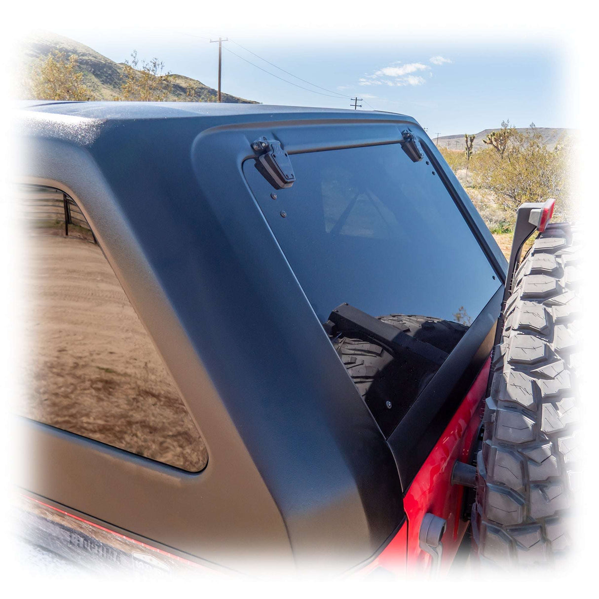 Fastback Hard Top for Jeep Wrangler JK Unlimited 4-Door Turn Offroad
