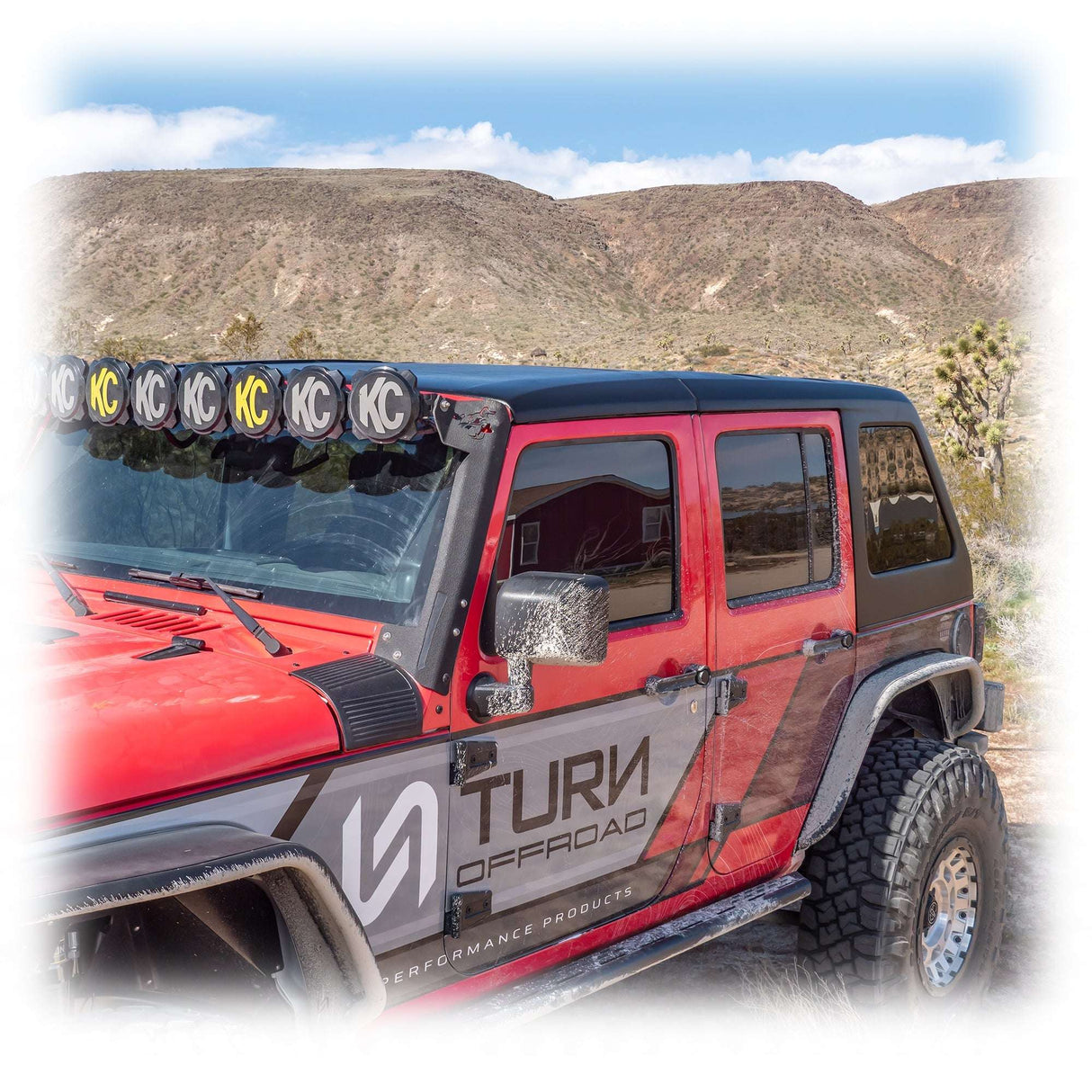 Fastback Hard Top for Jeep Wrangler JK Unlimited 4-Door Turn Offroad