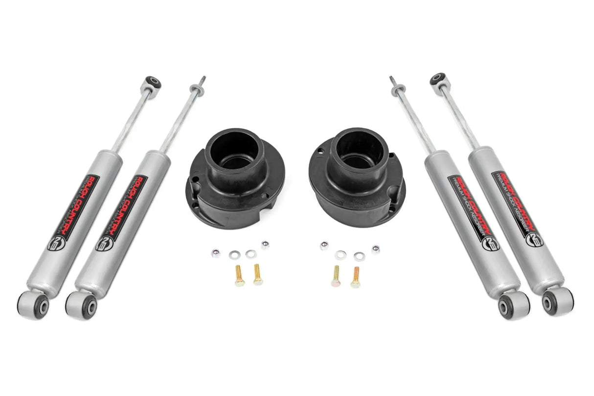 Rough Country 2.5 Inch Leveling Kit Ram 2500 4WD 2014-2026 & 3500 2013-2026 377-config