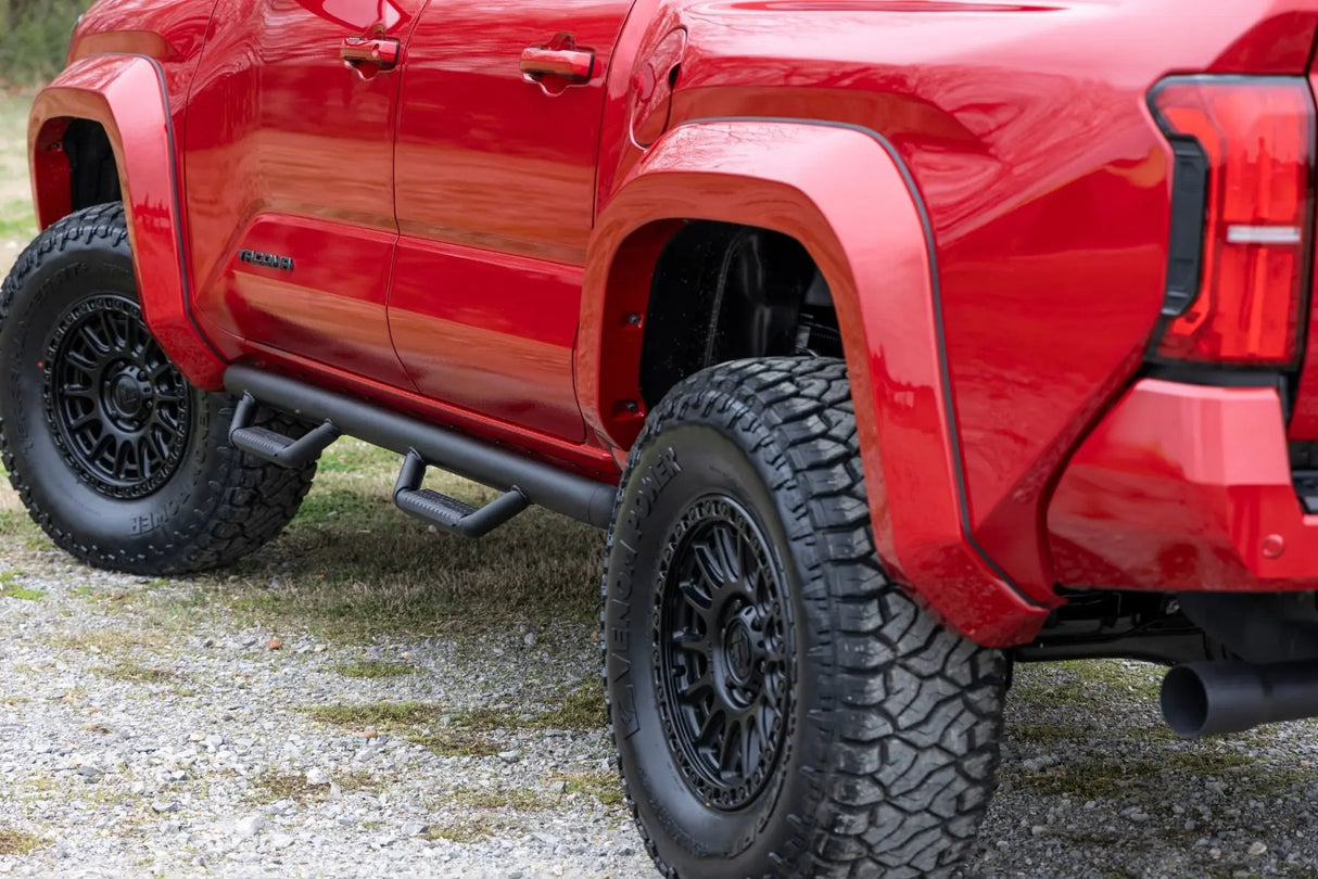 Rough Country Nerf Steps Cab Length Double Cab Toyota Tacoma 2WD/4WD 2024-2026 RCT2480CC