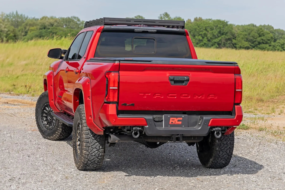 Rough Country RPT2 Running Boards Side Steps Double Cab Toyota Tacoma 2WD 4WD 2024-2026 44011