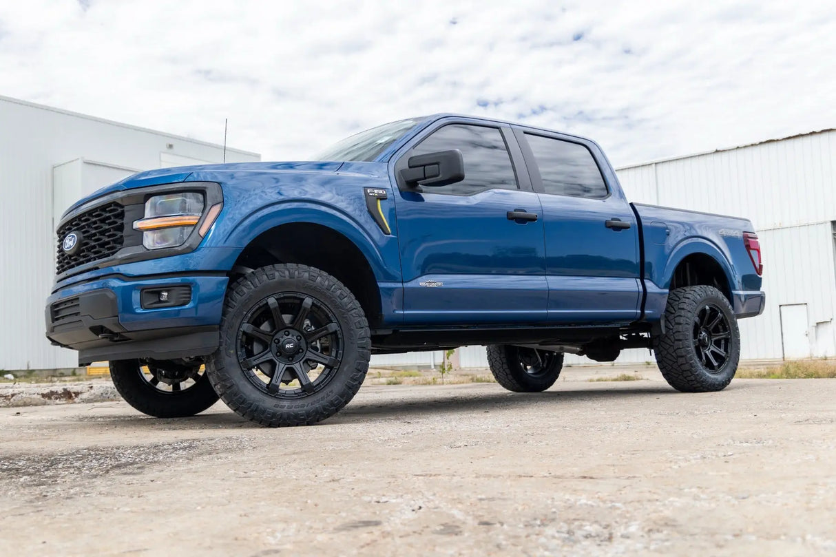 Rough Country 3 Inch Lift Kit Forged UCA Ford F-150 4WD 2021-2026 41430