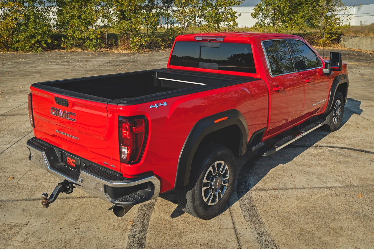 Rough Country Powered Retractable Bed Cover Chevy GMC 2500HD 3500HD
