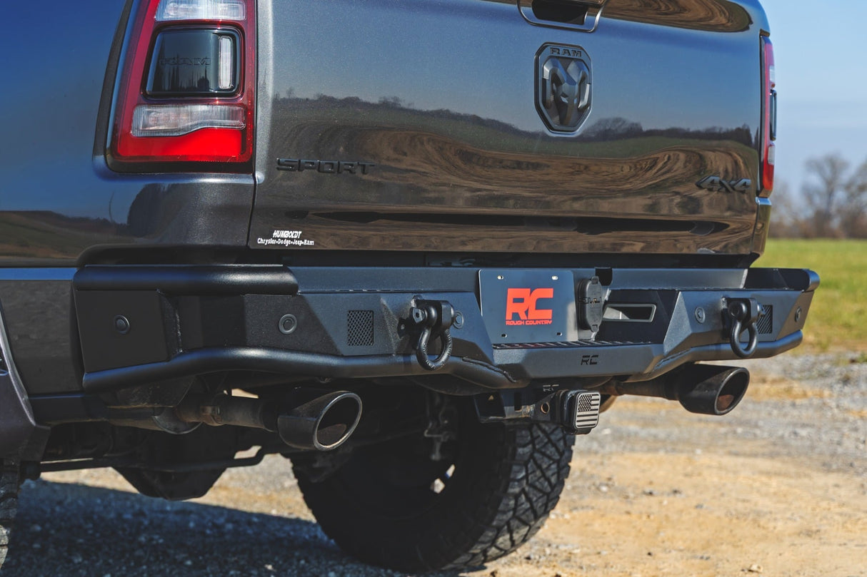 Rough Country Tubular Rear Bumper Ram 1500 2019-2024
