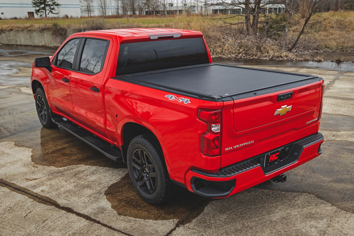 Rough Country Powered Retractable Bed Cover Chevy GMC 1500 5'10"