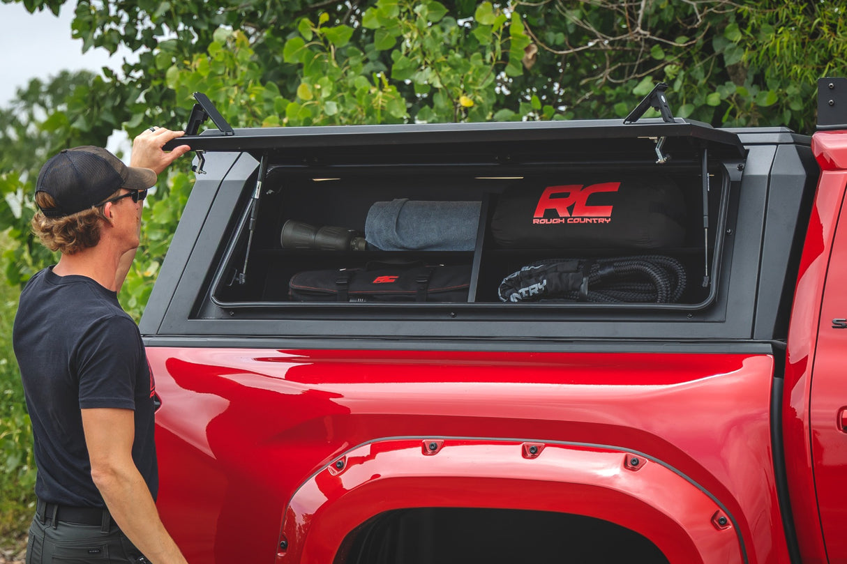 Rough Country Modular Truck Bed Cap 5ft Bed for 2024-2026 Toyota Tacoma
