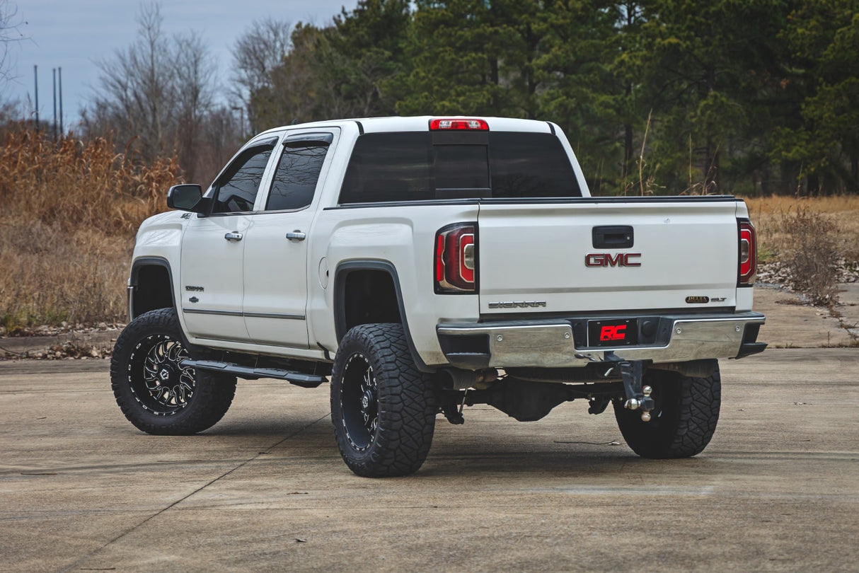 Rough Country TR2 Aluminum Running Boards for Chevy GMC Crew Cab