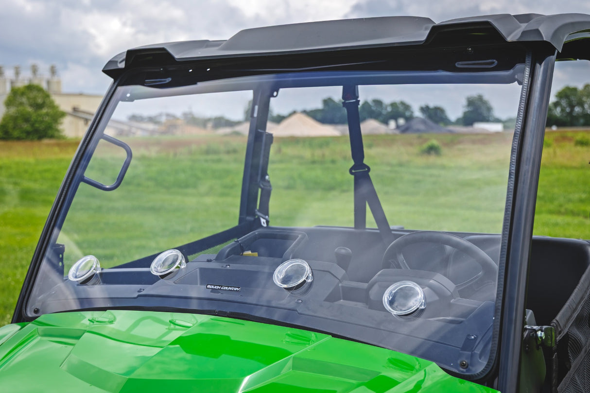 Rough Country Vented Full Windshield for John Deere Gator XUV 835