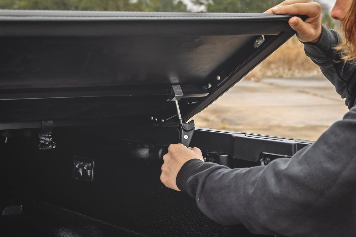 Rough Country Soft Tri-Fold Tonneau Cover for Toyota Tacoma 5ft Bed