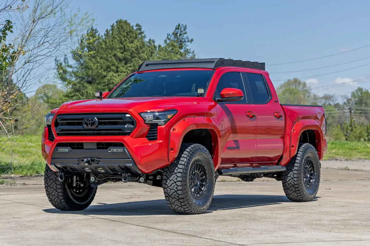 Rough Country Oval Nerf Steps Double Cab Toyota Tacoma 2WD/4WD 2024-2026 21017