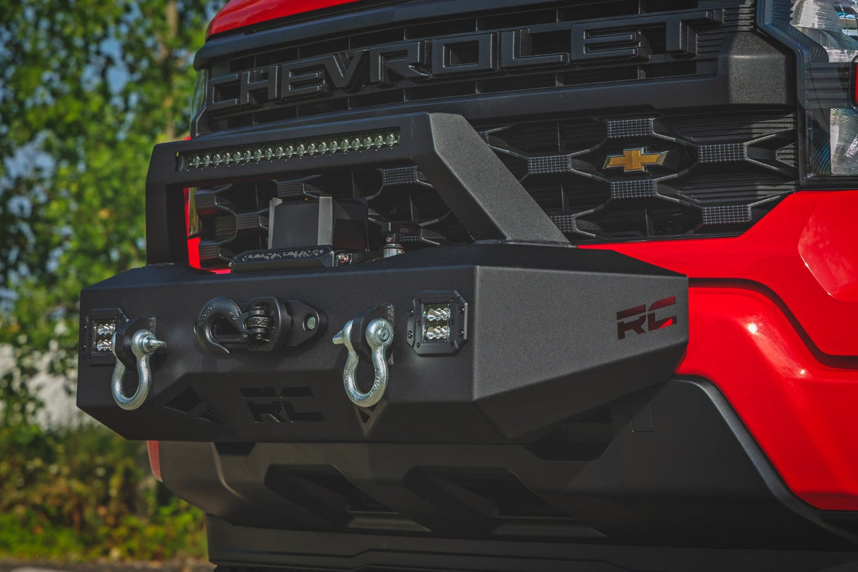 Rough Country EXO Winch Mount Kit for Chevy Silverado 1500 2022-2026