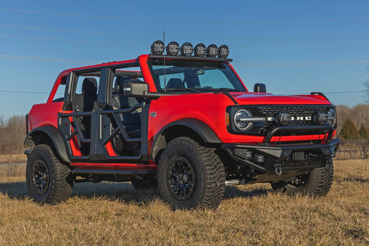 Rough Country Tubular Doors 4-Door Ford Bronco 4WD 2021-2026 10658