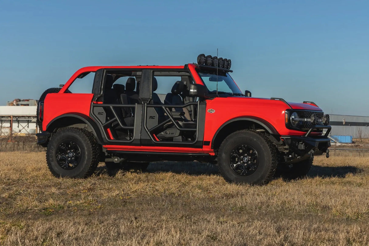 Rough Country Tubular Doors 4-Door Ford Bronco 4WD 2021-2026 10658
